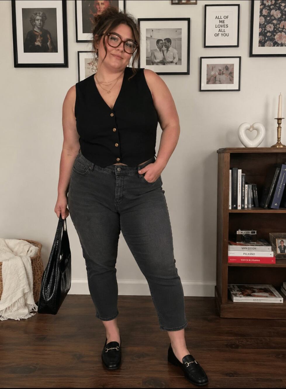 Wonderly Mid Rise Black Skinny Cropped SZ 18 Casual Denim Kidcore Teacher Denim